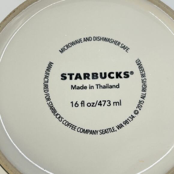 Starbucks Greece Global Icon Collector Series Mug 2015 Greece 16 oz - Picture 4 of 8